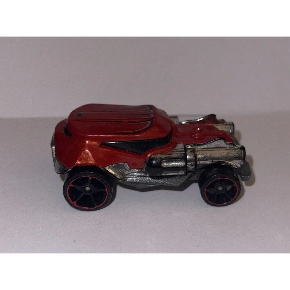 2007 Hot Wheels SHELL SHOCK Red 35/180 LOOSE New Models RED LINES OH5SP
